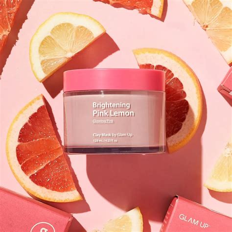 Glam Up Brightening Pink Lemon Clay Mask Why So Gorgeous