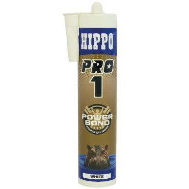 Hippo Pro Power Bond Adhesive Ml White