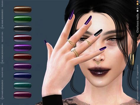 The Sims Resource Clarissa Nails