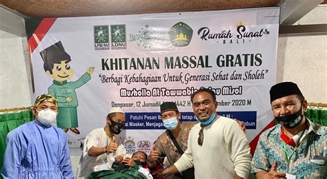 Nu Denpasar Gelar Khitanan Massal Gratis