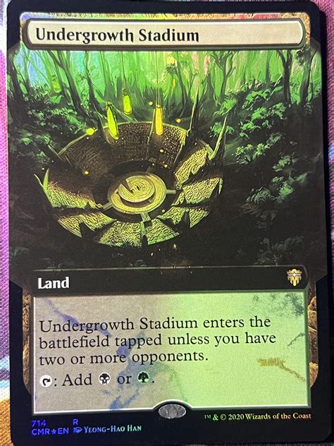 Undergrowth Stadium Cmr Extended Art Foil Bootleg Mage