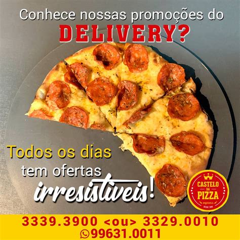 Menu Em Castelo Da Pizza Pizzaria Blumenau R Dois De Setembro