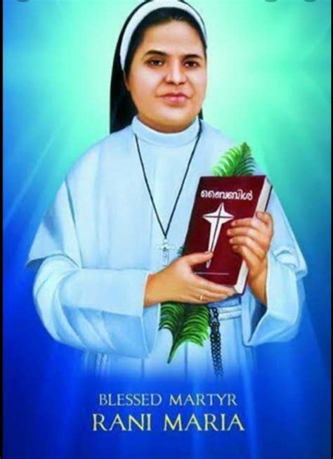 FEAST OF BLESSED SR RANI MARIA 25th FEBRUARY Prayers And Petitions