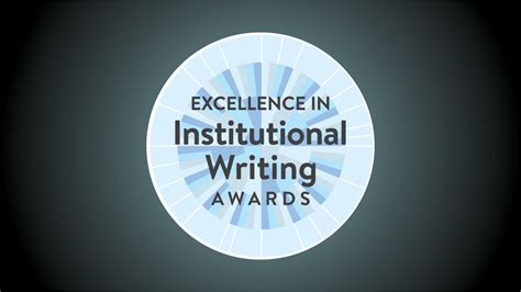 Announcing The Nasw Excellence In Institutional Writing Award