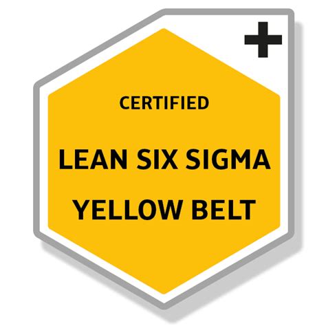 Certified Lean Six Sigma Yellow Belt Credly