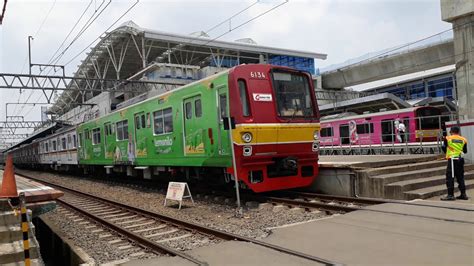 KRL Eks Tokyo Metro 6034 KA 1763 Commuter Tujuan Jatinegara YouTube