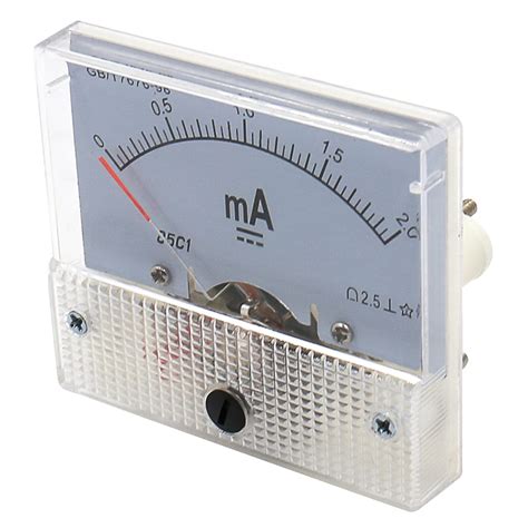 Baomain Analog 85L1 AC 0 2mA Rectangle Analog Panel Ammeter Gauge Buy