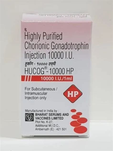 Hucog Hcg Iu Packaging Size Box Dose Liquid At Rs Vial In