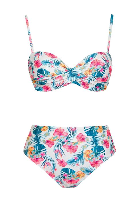 SAILOR moda Dönmeli Yüksek Bel Bikini Takım Fiyatı Yorumları Trendyol