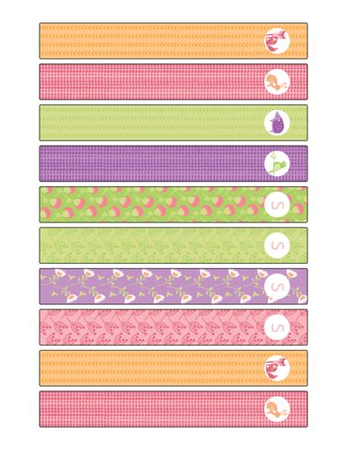 Pastel Fox Pencil School Supply Labels, Assorted Template | OnlineLabels®