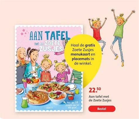 Aan Tafel Met De Zoete Zusjes Aanbieding Bij Bruna Folders Nl