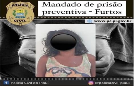 Mulher é Presa Após Cumprimento De Mandado Em Esperantina