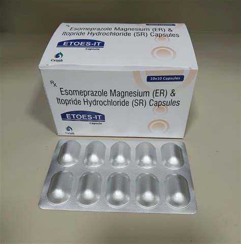 ESOMEPRAZOLE MAGNESIUM ER 40MG ITOPRIDE HYDROCHLORIDE SR 150MG