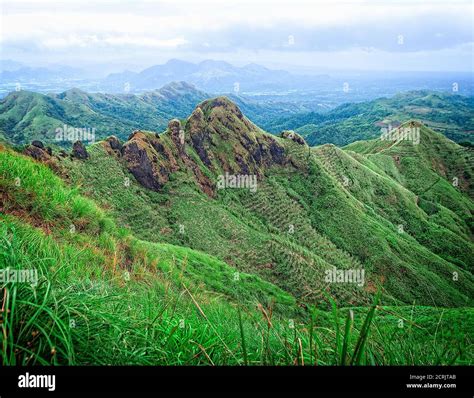 View From The Peak Of A Mountain Mount Batulao Nasugbu Batangas