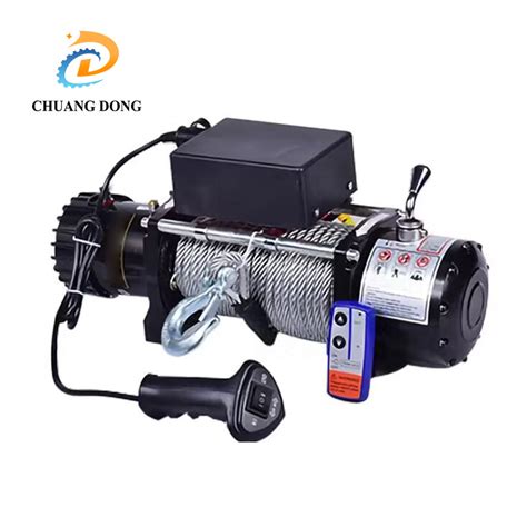 Wireless Remote Control 4500 Lbs 12V Electric Car ATV UTV Winch China