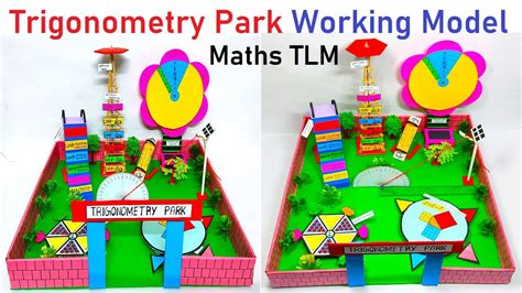 Trigonometry Park Working Model Maths Project Tlm Simple And Easy