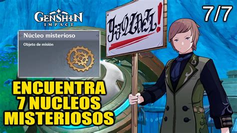 Ubicación de los 7 núcleos misteriosos La boca aún hecha agua