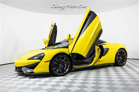 Used 2018 McLaren 570S Spider VEHICLE FRONT LIFT SYSTEM LOW MILES