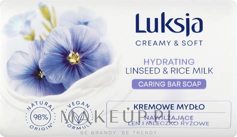 Luksja Creamy Soft Hydrating Linseed Rice Milk Caring Bar Soap