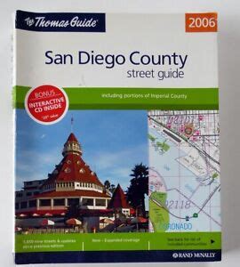 The Thomas Guide San Diego County 2006 Street Guide California - Spiral ...