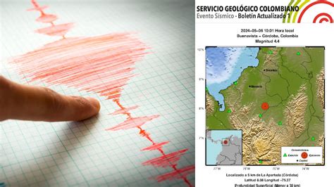 🔴 En Vivo Temblor De Magnitud 4 4 Sacudió Colombia Este 6 De Mayo Se