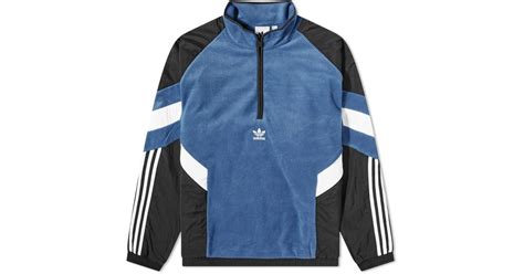 Adidas Rekive Polar Fleece In Blue For Men Lyst