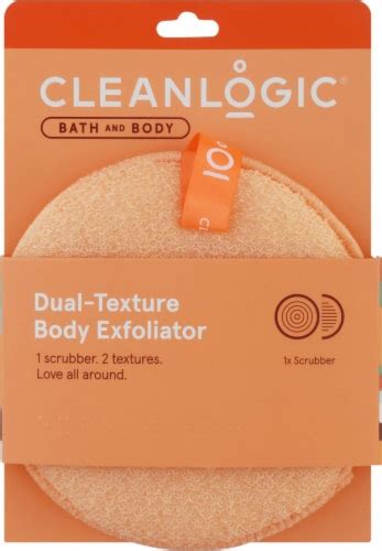 Cleanlogic Exfoliating Dual Texture Body Scrubber Ct Ralphs