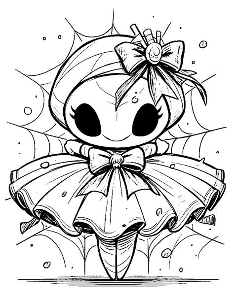 Creepy Coloring Pages Free Printable Pdf