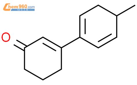 660448 62 4 2 Cyclohexen 1 one 3 4 methyl 1 5 cyclohexadien 1 yl 化学式