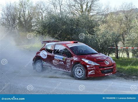 Peugeot 207 Super 2000 Rally Editorial Stock Photo Image Of Italy