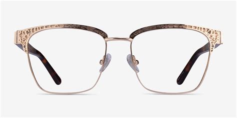 Scale Browline Gold Tortoise Full Rim Eyeglasses Eyebuydirect Canada