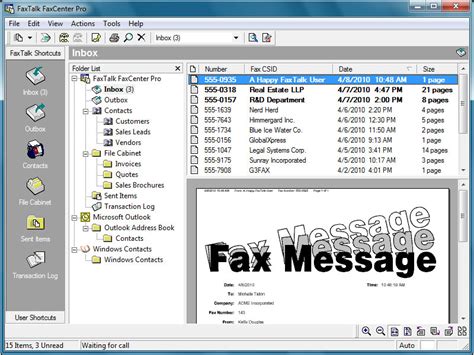 Faxtalk Faxcenter Pro Fax Software For Microsoft Windows 1110