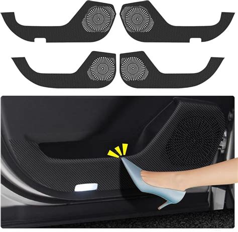 Amazon LUNQIN Car Door Anti Kick Pad For Toyota Highlander 2020