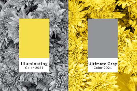 Illuminating And Ultimate Grey Are Colors Of The Year For