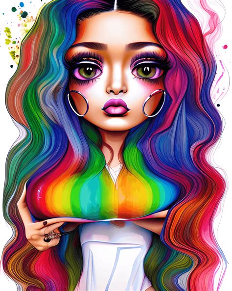 Beautiful Latina In The Style Of Kylie Jenner Creative Fabrica