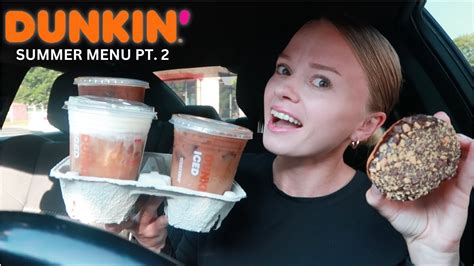 Dunkin Donuts New Summer Menu S Mores Cold Brew Donut And S Mores Latte Youtube