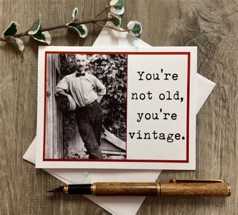 Funny Birthday Card For Man Friend Vintage Photo Card For Dad Etsy