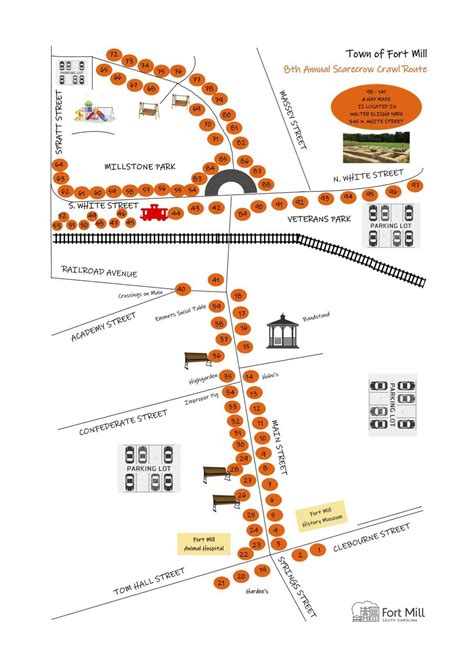 2022 Scarecrow Crawl Route Map Charlotte On The Cheap