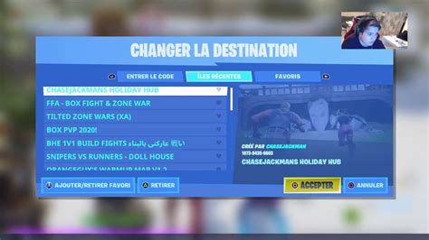 Live Fr Cam Fortnite Partie Personnaliser Pp Fight D Filer De Mode