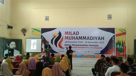 Milad Muhammadiyah Ke 111 Digelar Dibuka Pj Wako Singkawang