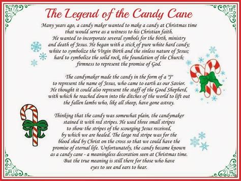 Candy Cane Story Printable