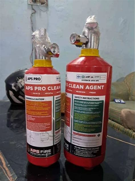 Clean Agent Fire Suppression System Capacity Kg At Rs Set