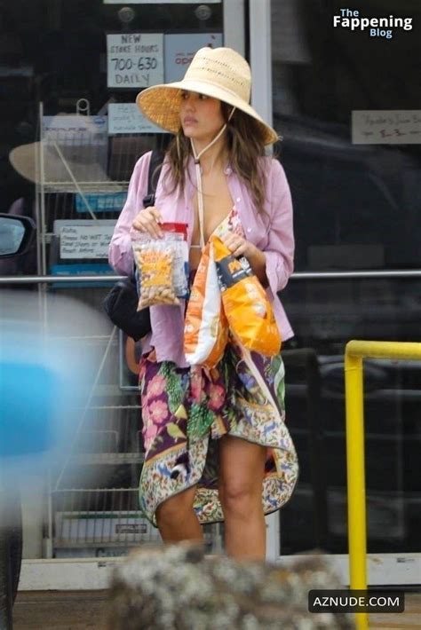 Jessica Alba Stuns In Sexy Floral Bikini At Poipi Beach Party Aznude