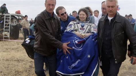 Nasa Astronaut Back On Earth