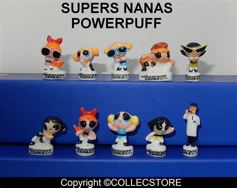 Serie Complete De Feves Powerpuff Supers Nanas F Ves De Collection