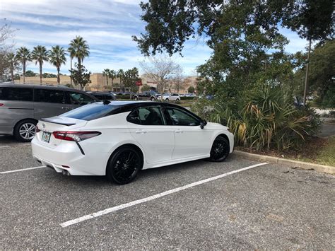 New Member 2021 Camry Xse White Pearl W Black Top Camry Club