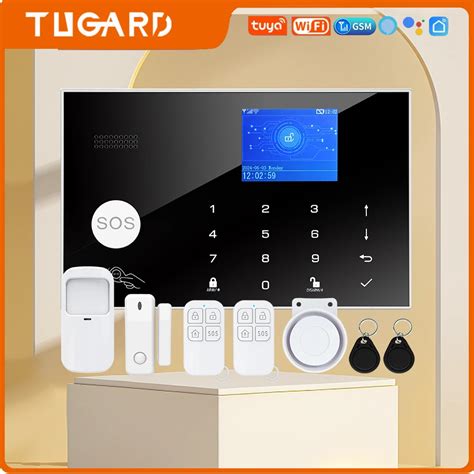 Tugard Alarm System For Tuya Gsm Wifi Wireless Smart Home With Door And