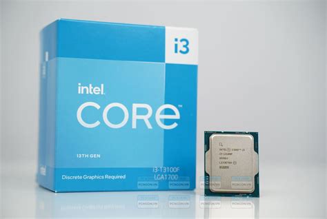 Cpu Intel Core I3 13100f Chính Hãng 34ghz Turbo 45ghz 4 Nhân 8