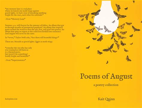 Poems Of August By Kait Quinn PDF Kait Quinn Poetry