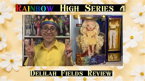 Rainbow High Series Delilah Fields Review Youtube